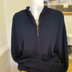 Mens navy blue sweater